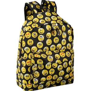 Rugzak Smiley Emoji - 42 cm groot - Geschikt voor laptop