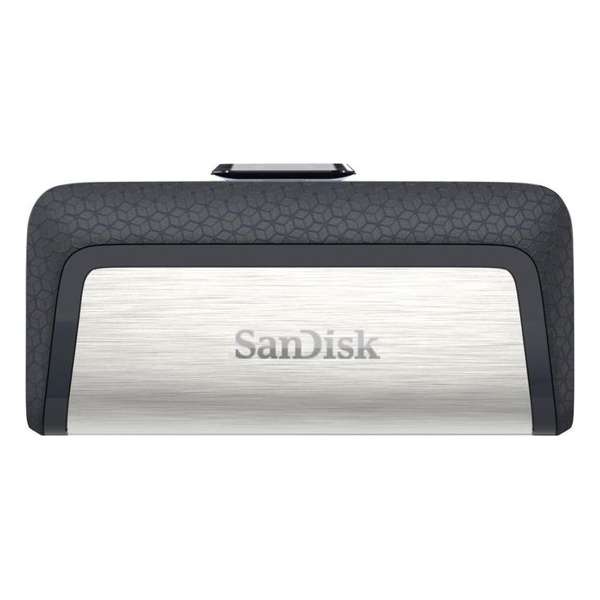 Sandisk Ultra Dual Drive USB Type-C USB flash drive 16 GB USB Type-A / USB Type-C 3.2 Gen 1 (3.1 Gen 1) Zwart, Zilver