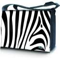 Sleevy 15,6 laptoptas zebra