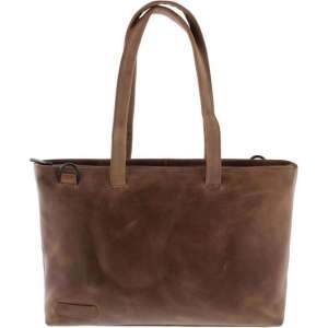 Plevier Dames Laptoptas 1-Vak 15.6 Taupe 709