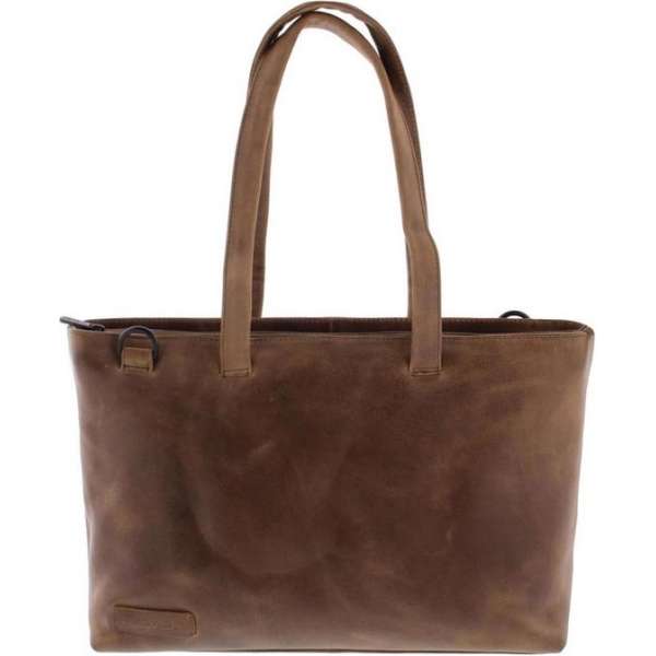 Plevier Dames Laptoptas 1-Vak 15.6 Taupe 709