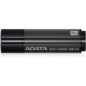 ADATA S102 Professional USB 3.1 256GB - Grijs