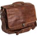 Chesterfield Werktas Aberdeen A4 met Laptopvak 15.6'' Cognac