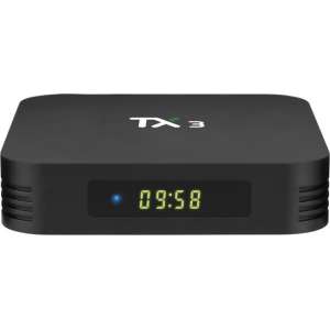 Lipa TX3 Tv box 4/32 GB Android 9.0 - 32 GB opslag - Kodi, Netflix en Play store - 8K en 4K decoder