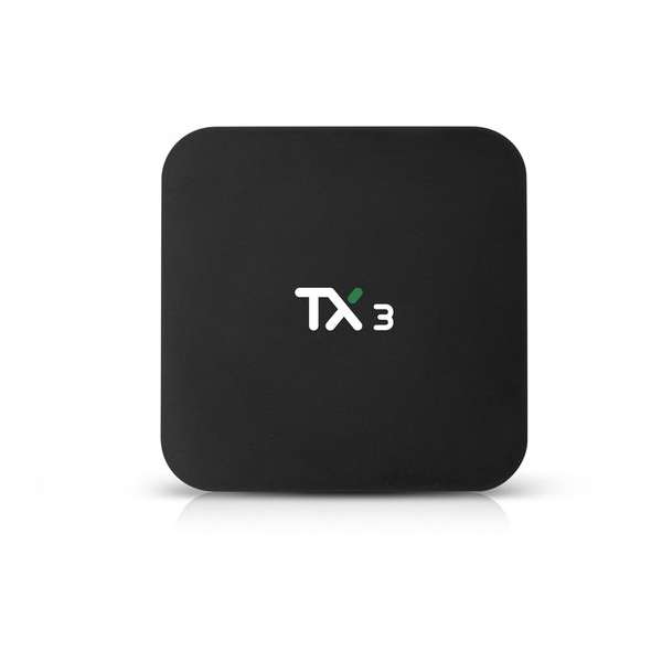 Lipa TX3 Tv box 4/64 GB Android 9.0 - 64 GB opslag - Kodi, Netflix en Play store - 8K en 4K decoder