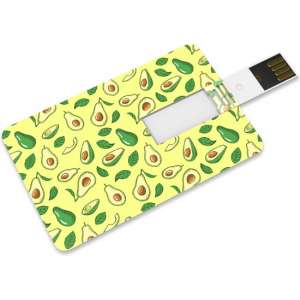 Venditio USB Credit Card - 64 GB 2.0 - Avocado - USB Stick