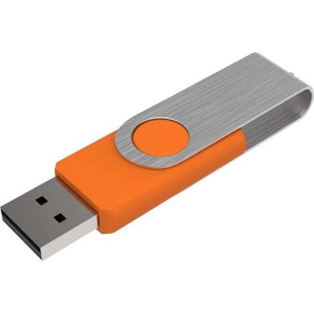Venditio USB Twister - 8 GB - Oranje - 10 stuks