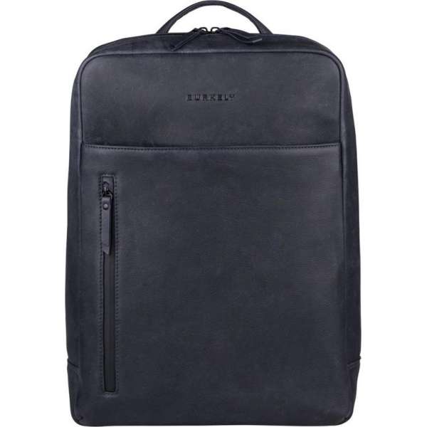 BURKELY Rain Riley Backpack Rugzak 15.6 inch laptopvak - Storm Blauw