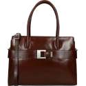 Claudio Ferrici Dames Shopper Bruin