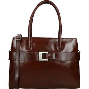 Claudio Ferrici Dames Shopper Bruin