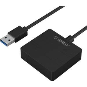 Orico - USB3.0 naar SATA III Harde Schijf Adapter - 2.5 inch HDD/SSD - 5Gbps - UASP - Kabellengte 30cm - Zwart.
