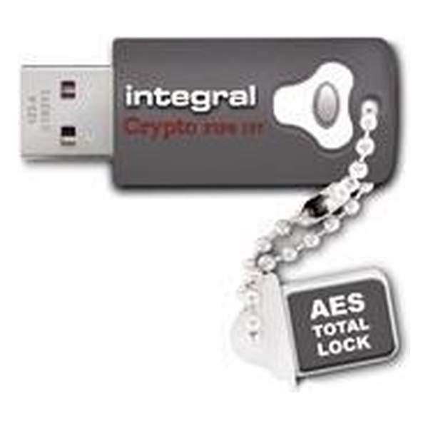 Integral 32GB Crypto 32GB USB 3.0 Grijs USB flash drive