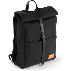 Property Of Rugzak Alex 24h Zwart Rolltop - Recyclede PET flesjes