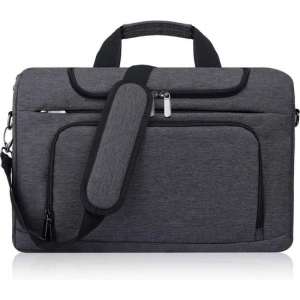 Laptoptas |  Notebooktas | Schoudertas | School of Werk Tas | 17 Inch |Laptoptas Donkergrijs |