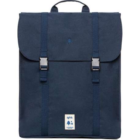 Lefrik Handy Laptop Rugzak - Eco Friendly - Recycled Materiaal - 15 inch - Donkerblauw