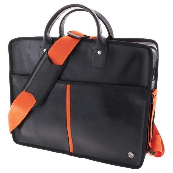 Made in Barrio Jobs - Laptoptas - 14 inch - Oranje