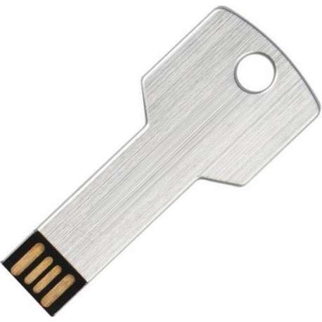 Sleutel USB Stick 32GB | Key Flash Drive Silver