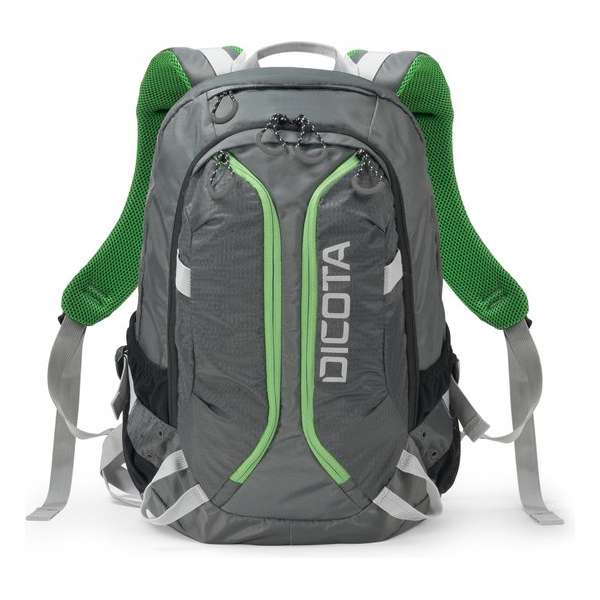 Backpack ACTIVE 14-15.6 grey/lime