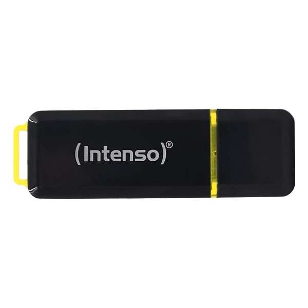 Intenso High Speed Line USB flash drive 128 GB USB Type-A 3.2 Gen 1 (3.1 Gen 1) Zwart, Geel