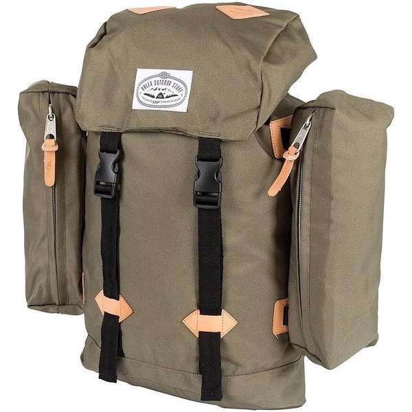 Polar stuff - Classic rucksack - Burnt olive - 17L + 2x3L