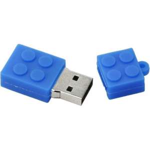 Bouwsteen lego brick usb stick 16gb blauw -1 jaar garantie – A graden klasse chip