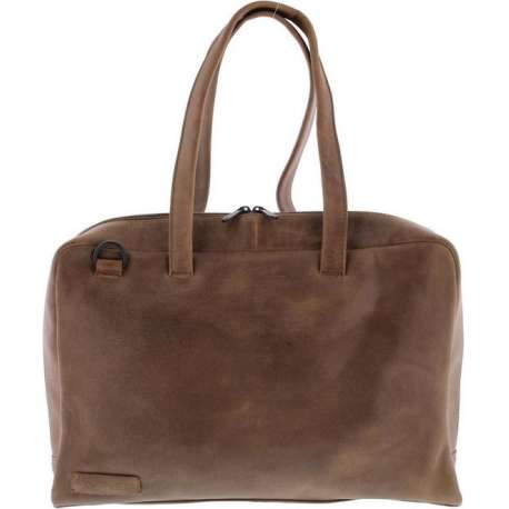 Plevier Dames Laptoptas 1-Vak 15.6 Taupe 710