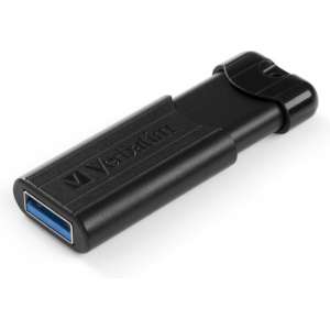 Verbatim PinStripe 3.0 - USB-Stick 3.0 256GB  - Zwart