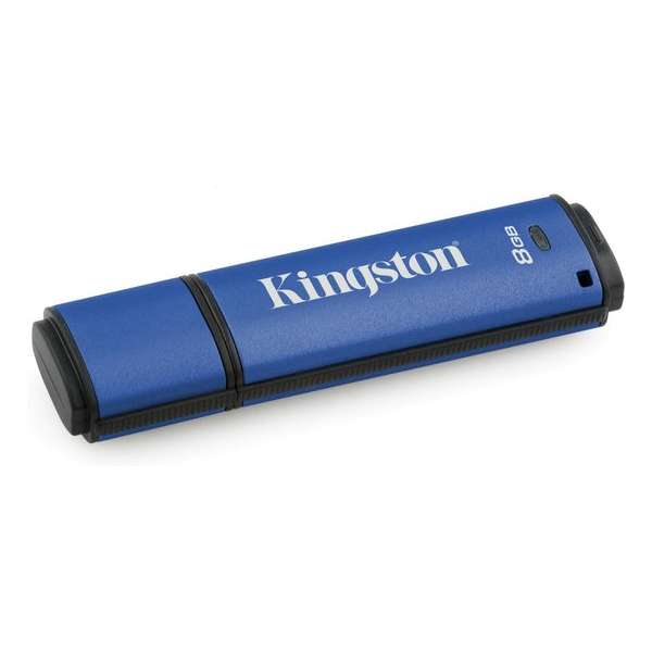 Kingston DataTraveler Vault Privacy 3.0 - USB-stick - 8 GB
