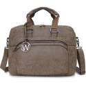 Wimona Eliana 2050 Dames Businesstas / Laptoptas - 15,4 inch - Taupe