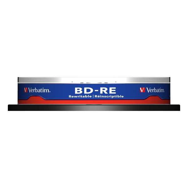 Verbatim BD-RE SL 25GB 2x SP WHITE BLUE SURFACE - Rohling