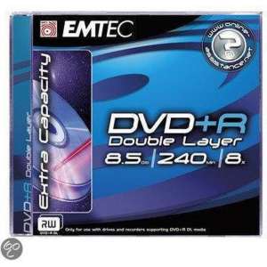 Emtec DVD+R 5 Pack