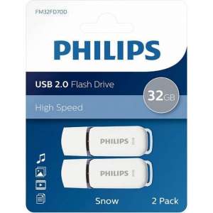 Philips Snow Edition USB-stick 32 GB - Duopack