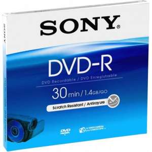 Sony Mini DVD-R 1.4 GB 30 minuten 1 stuk