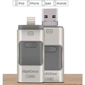 OTG Flash Drive voor iPhone/iPad/iPod, Android en PC - USB-stick - 64 GB