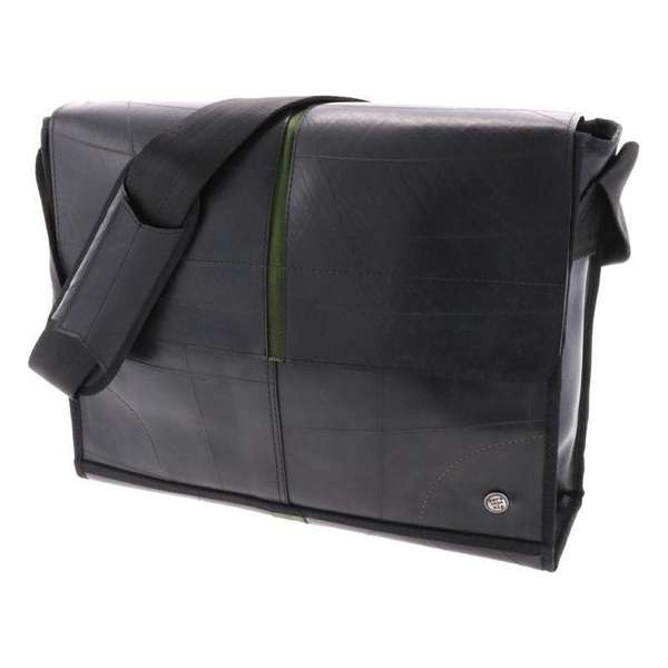 Made in Barrio Obrero Plus - Laptoptas - 13.3 inch - Legergroen