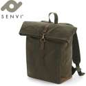 Senvi Rugzak Waxed Canvas - Kleur Olive - 9 Liter