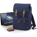 Senvi Vintage Laptop Rugzak Kleur Blauw - Bruin - 18 Liter