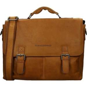 Chesterfield Werktas Belfast A4 met Laptopvak 15.6'' Cognac