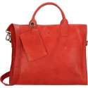 Micmacbags Golden Gate laptoptas/business tas - rood