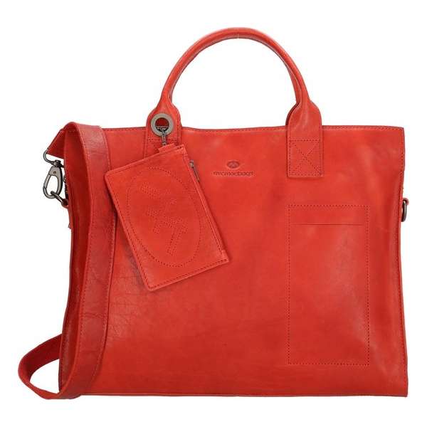 Micmacbags Golden Gate laptoptas/business tas - rood