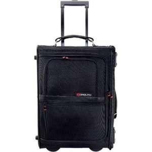 Monolith 2383 Nylon Trolley Case voor laptop 15.6 inch Zwart