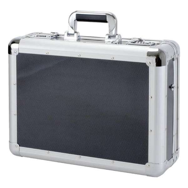 Juscha JU-45140 Laptop Koffer Alumaxx C-1 Aluminium Zilver-carbonlook