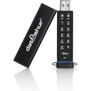 iStorage  Datashur 256-bit - USB-stick - 4 GB