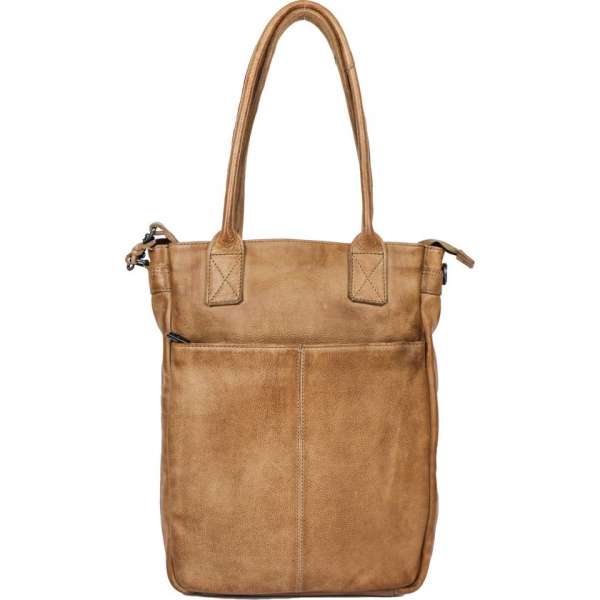 Bear Design Becky Leren Shopper - Taupe