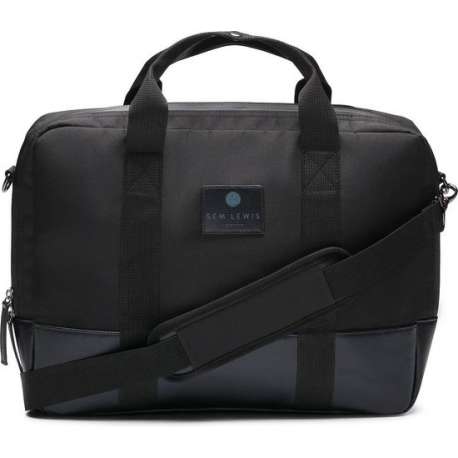 Sem Lewis Northern Hampstead Coal Black Laptoptas  - zwart