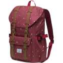 Kaukko | Schooltas |15 inch Laptoptas | Rood