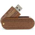 Hout Twister walnoot USB stick 16gb