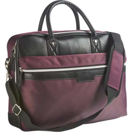 Cristo Urban - Business tas 15"(Nylon + PU), 1 compartiment - bordeaux