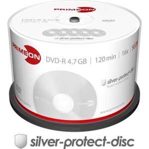 Primeon 2761204 4.7GB DVD-R 50stuk(s) lege dvd