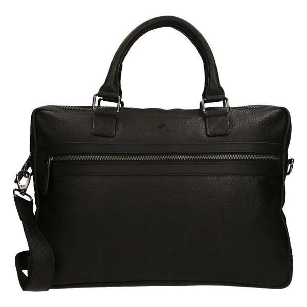 Micmacbags Montana Aktetas 15.6 inch - Zwart